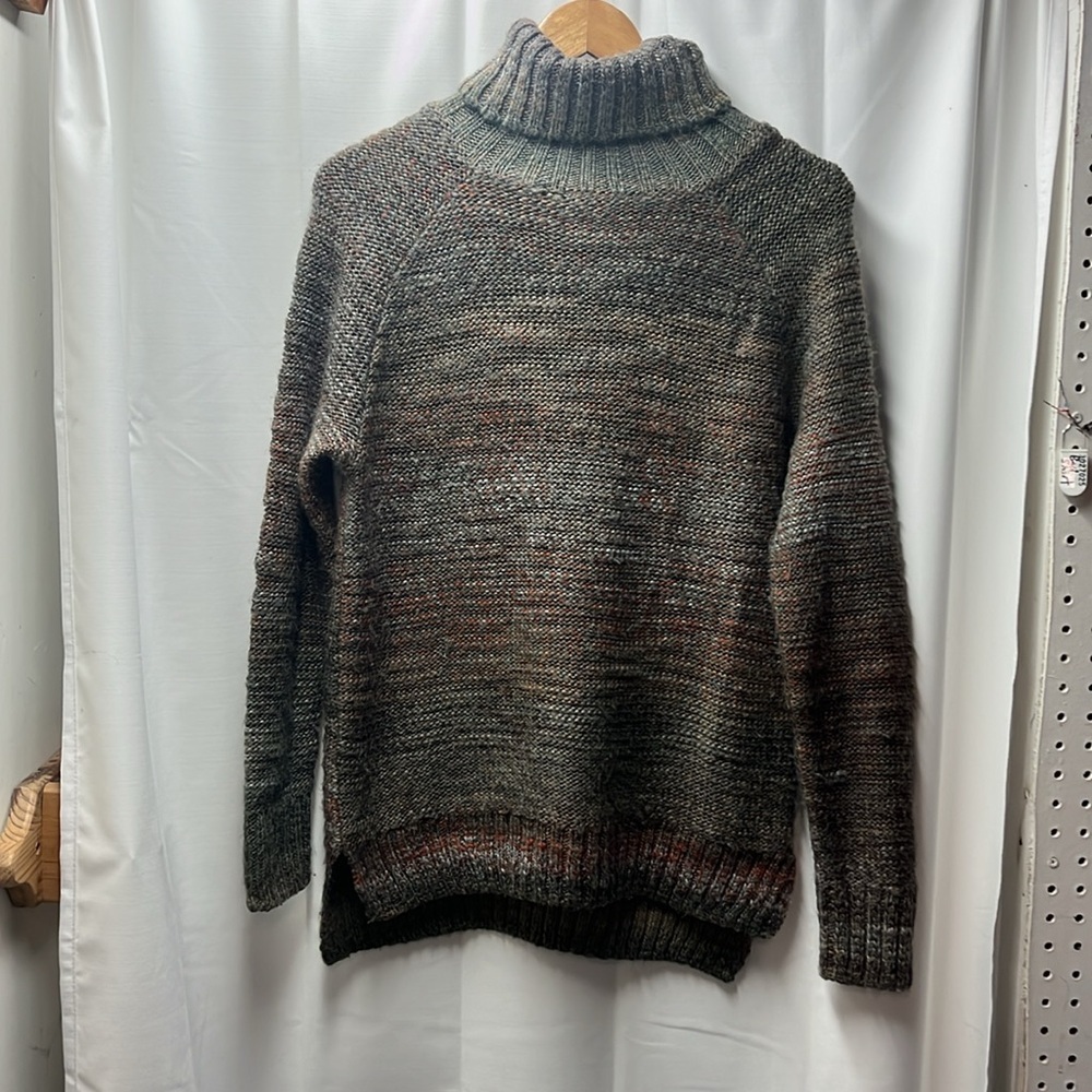 Prana | Autumn Rein Tunic Turtleneck Wool Blend Sweater- S - Picture 3 of 7